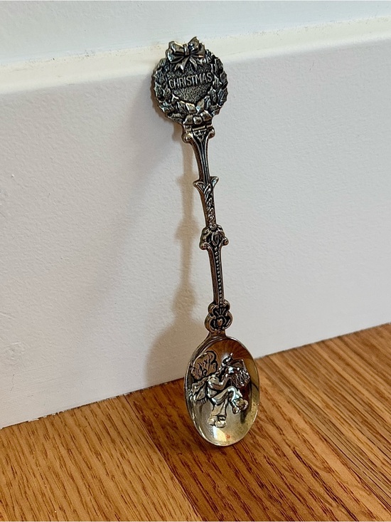 Gazelle Other - Vintage Christmas Silver-Plated Collectible Spoon Gazelle